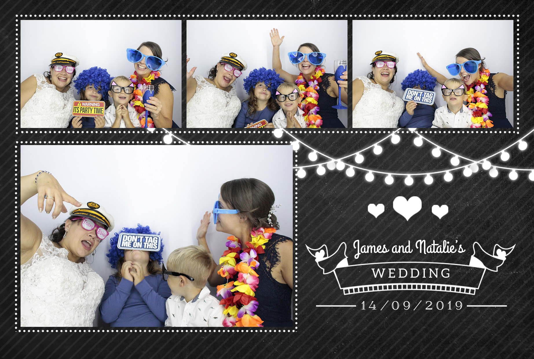 James and Natalie’s Wedding | View more photos from the event at gallery.myphotoboothexperience.co.uk/u/MyPhotoBoothExperienceLtd/James-and-Natalie’s-Wedding